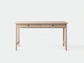Console 120×35×78 cm - bois finition chêne clair - table d'appoint élégante avec tiroirs style naturel pour chambre à coucher